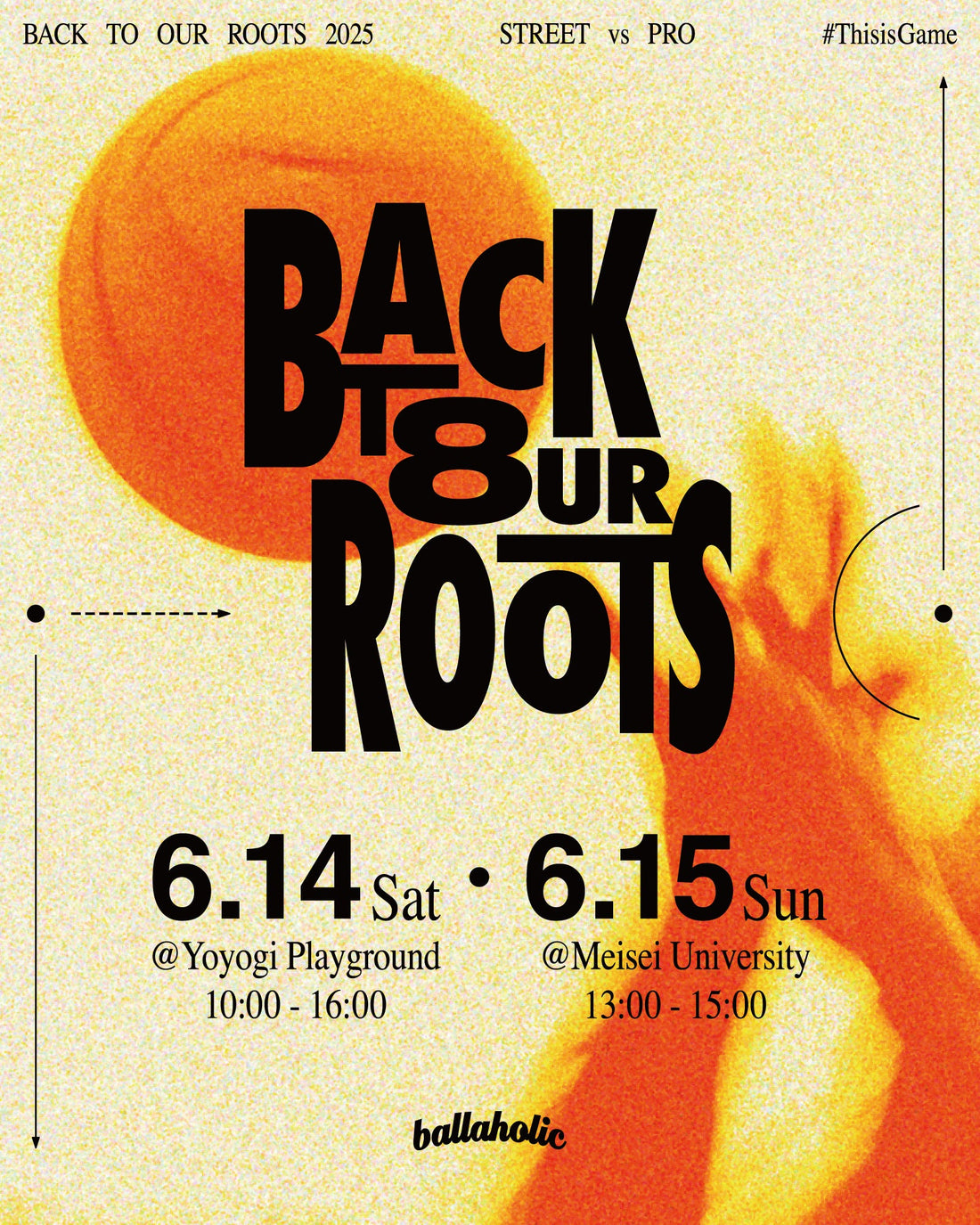 BACK TO OUR ROOTS 開催!!