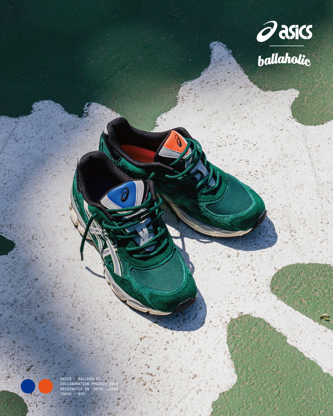ASICS × ballaholic Collaboration Model "GEL-NYC"