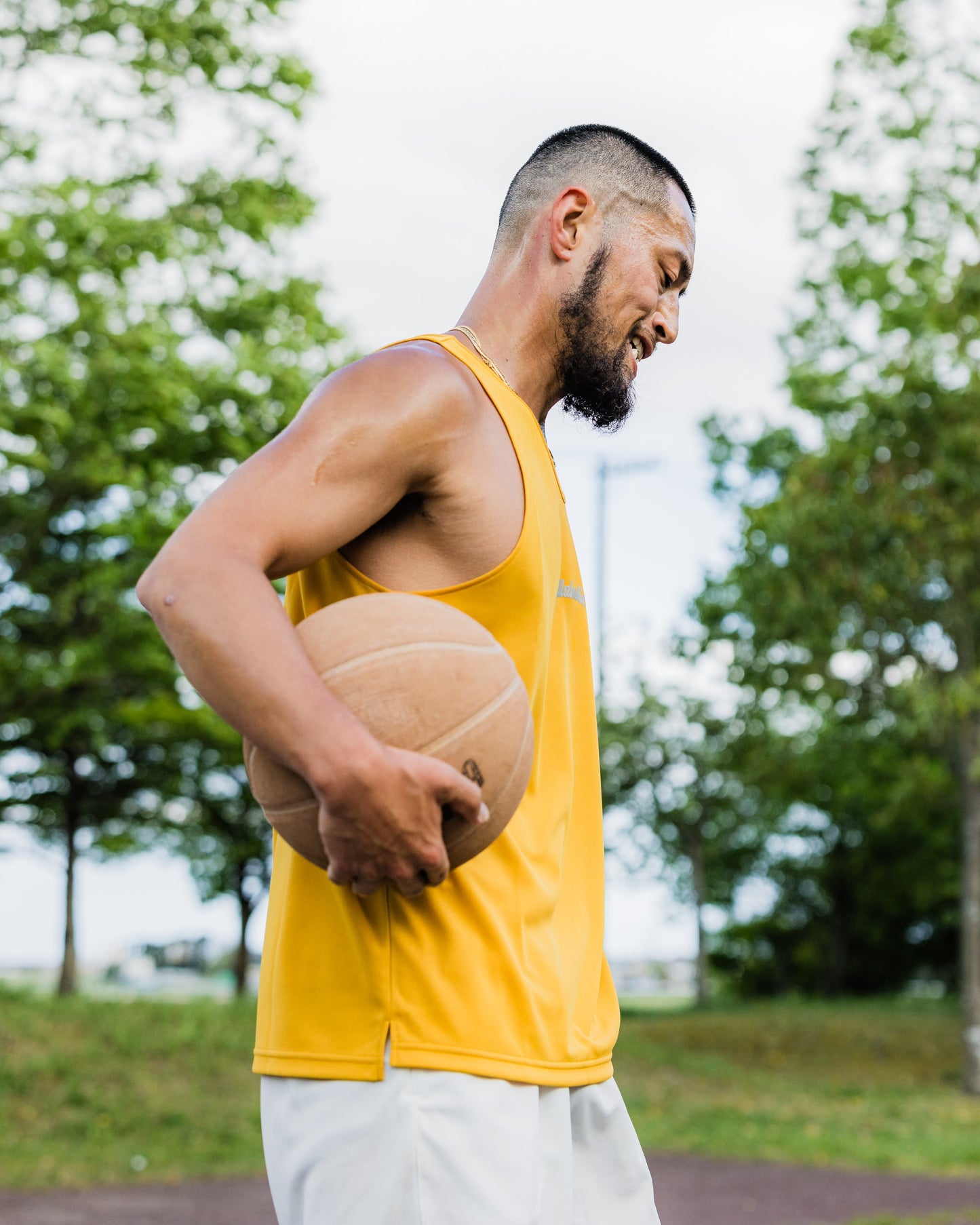 W Face Tank Top (soul yellow)