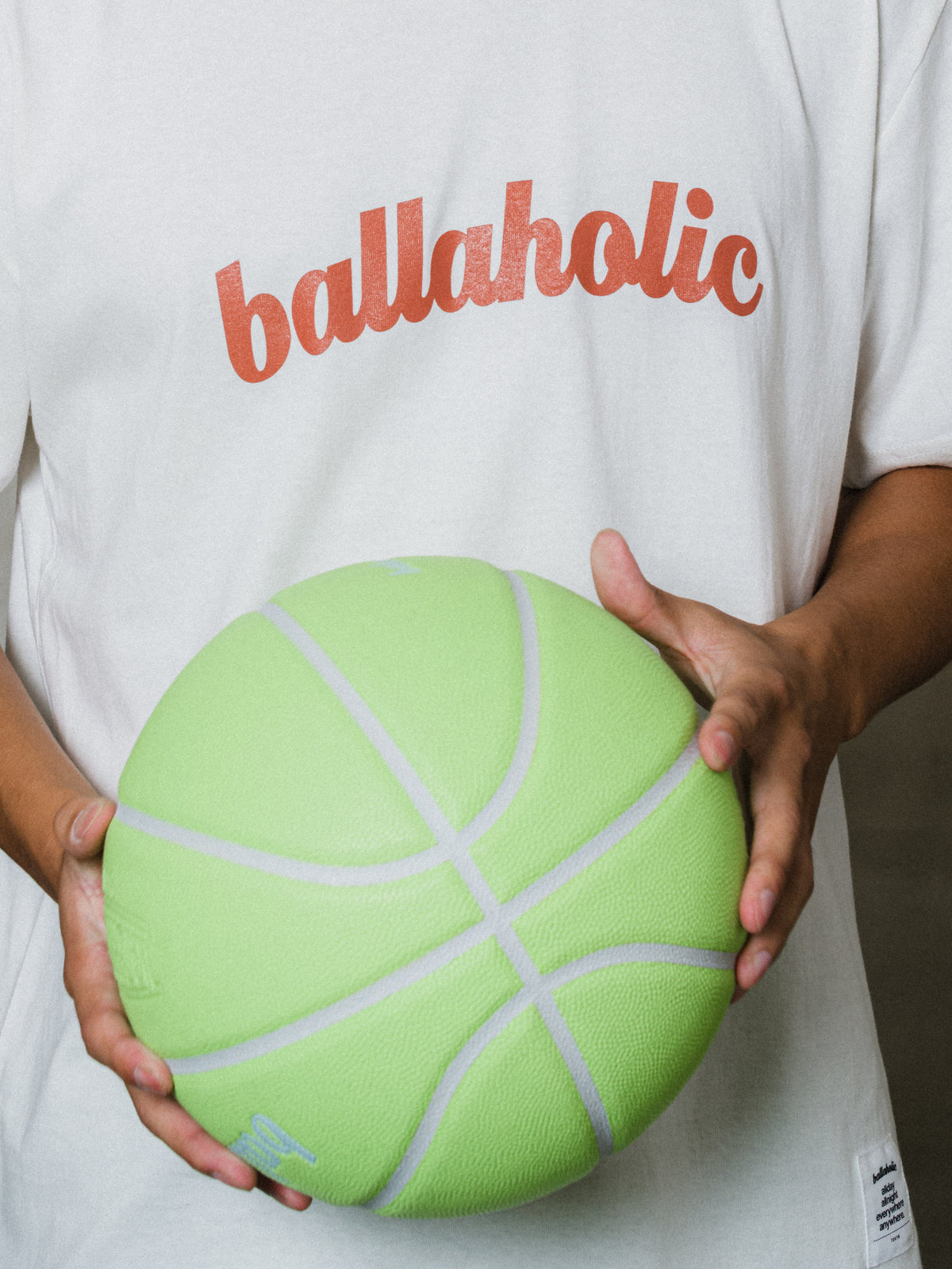 Playground Basketball / ballaholic x TACHIKARA (pale lime/gray/cloud blue)
