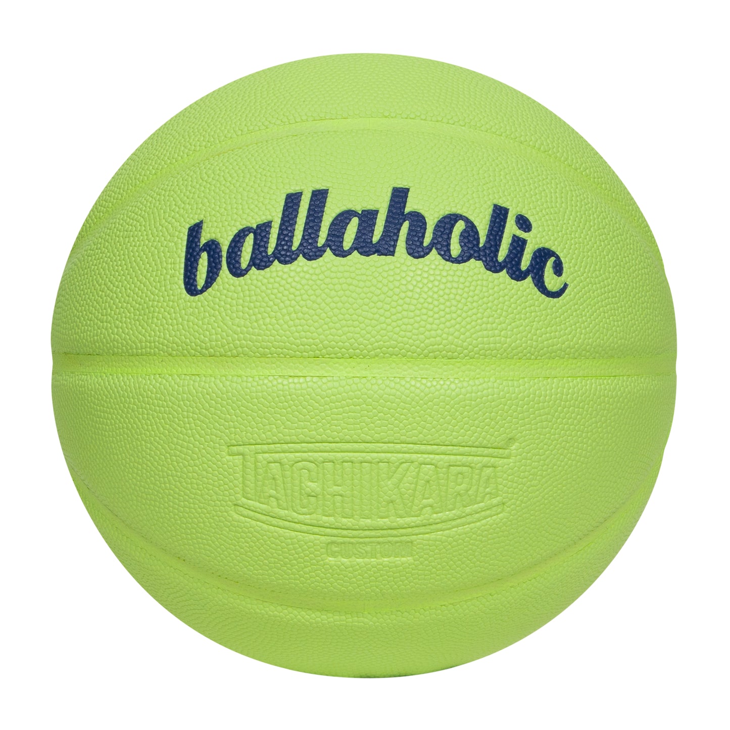 Playground Basketball / ballaholic x TACHIKARA (pale lime/navy)