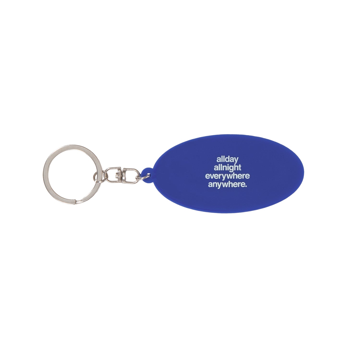 blhlc Oval Logo Keychain (ivory/blue/green)