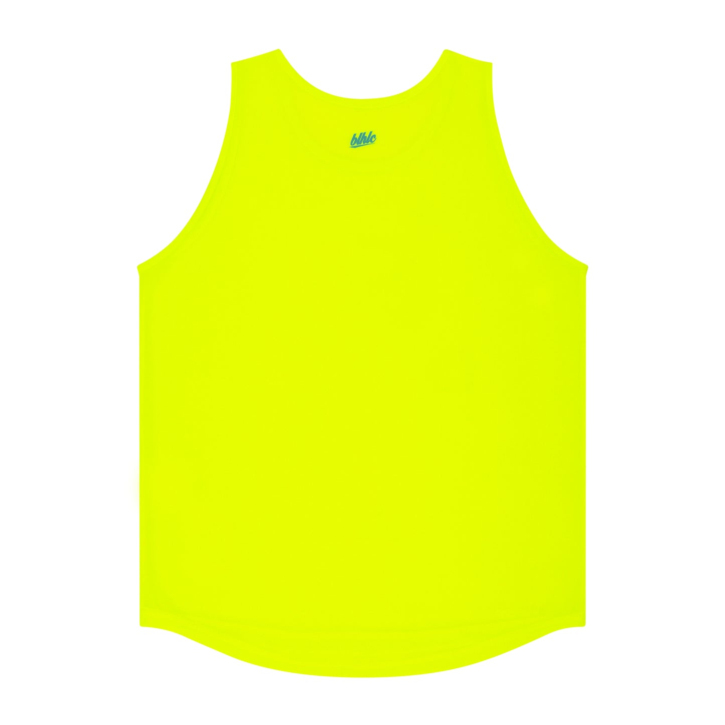 blhlc Tank Top (neon yellow/water blue mosaic)