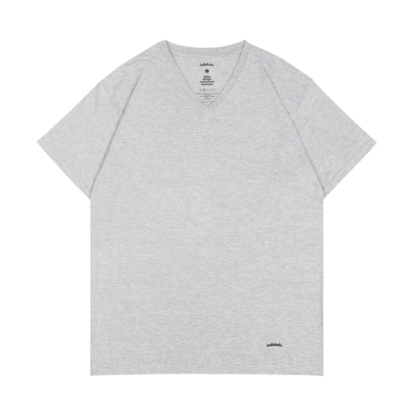 ballaholic 2 Pieces V-neck Tee (gray)