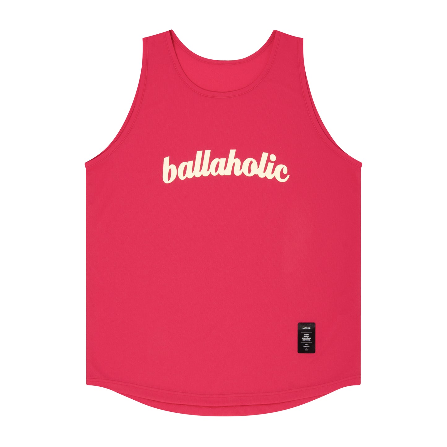 Logo Tank Top (raspberry/off white) - CUSTOM