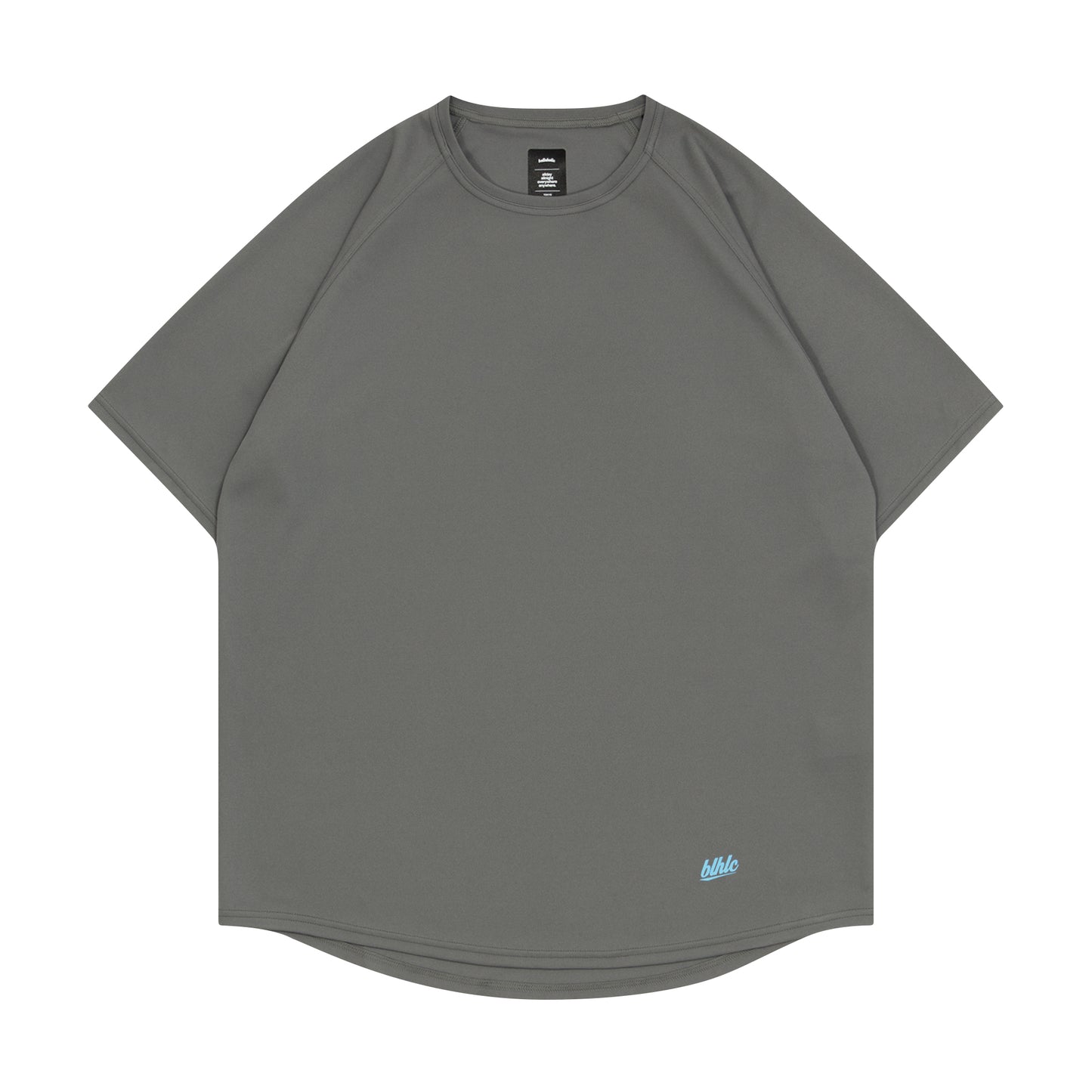 blhlc Back Print Cool Tee (charcoal gray/sunrise digital camo)