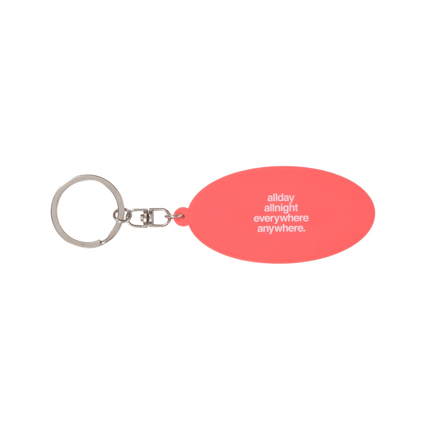 blhlc Oval Logo Keychain (pink/neon green/white)
