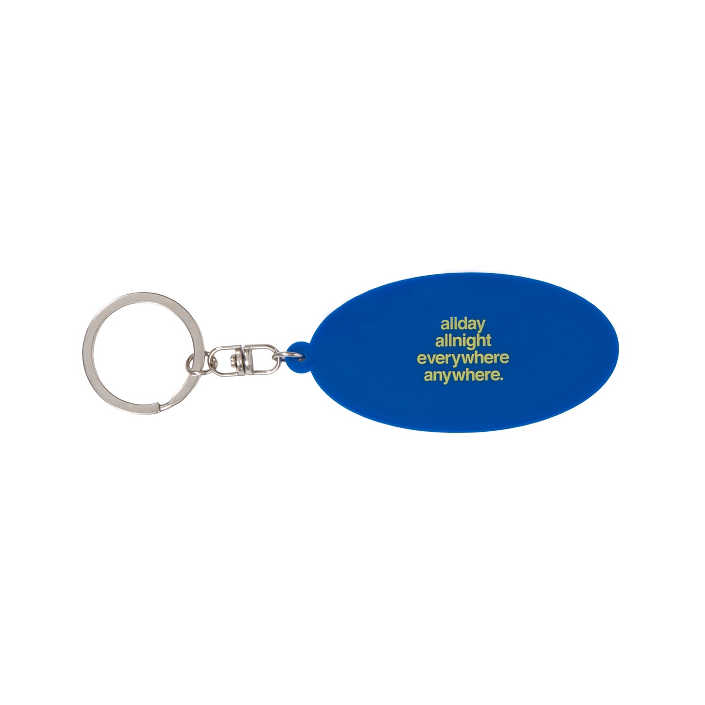 blhlc Oval Logo Keychain (yellow/blue/red)