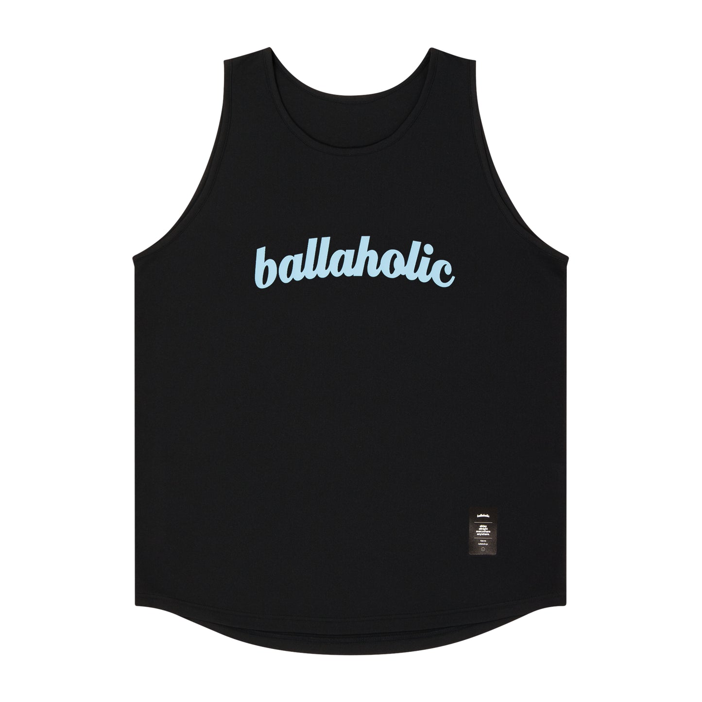Logo Tank Top (black/crystal blue)