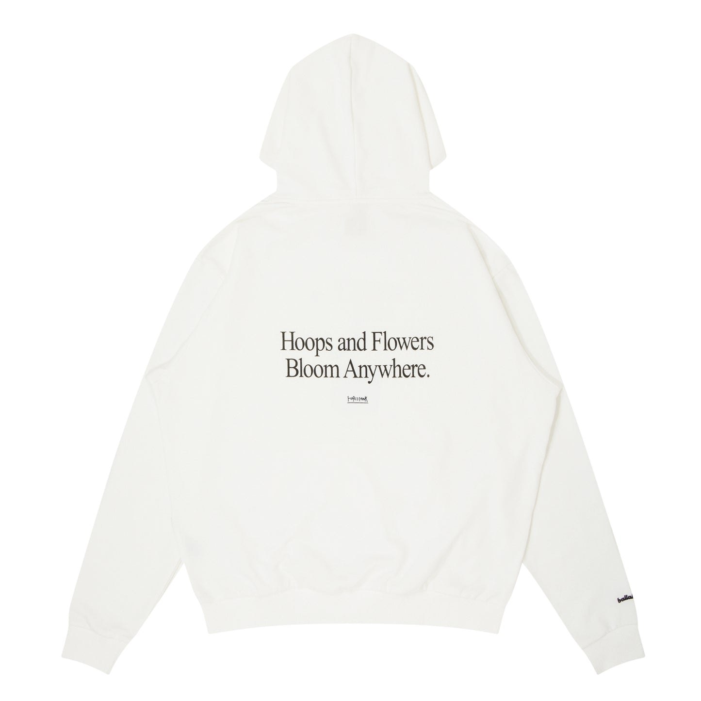 MARCOMONK × ballaholic Sweat Hoodie (white)