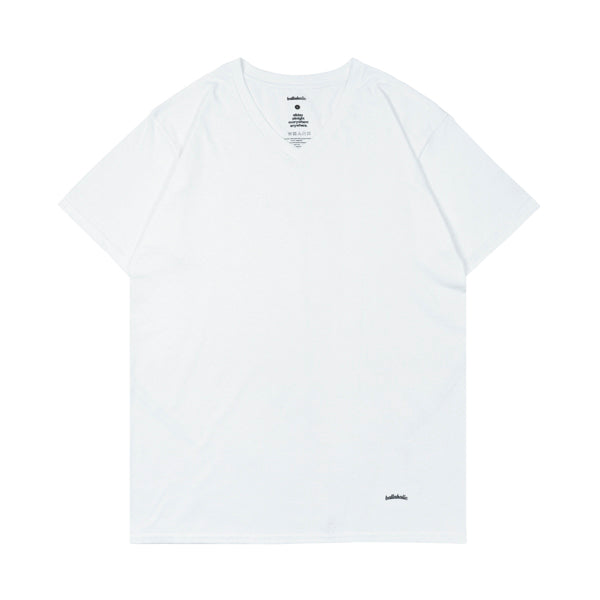 ballaholic 2 Pieces V-neck Tee (white)