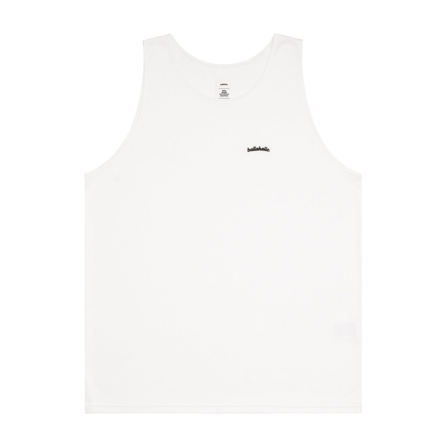 Logo Cotton Tank Top (white)