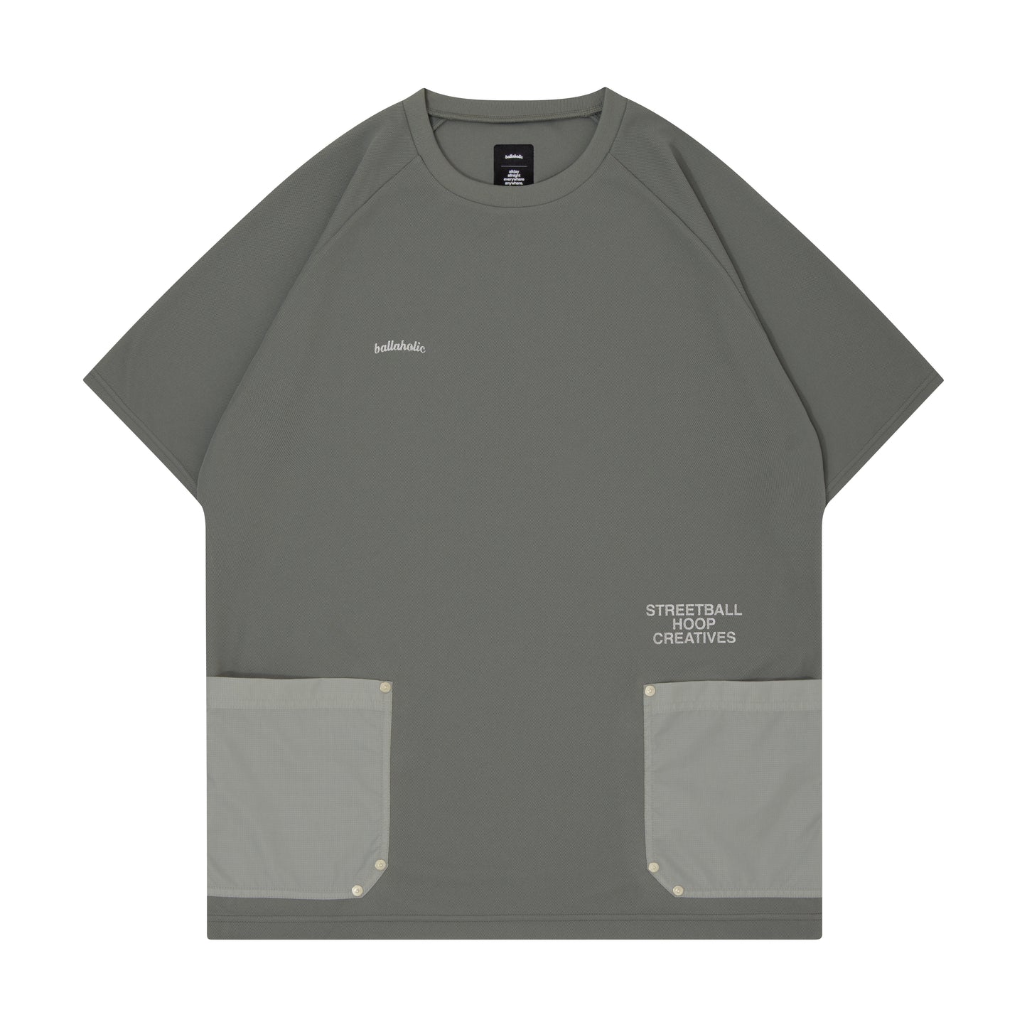 SHC Tool Pocket Cool Tee (charcoal gray)