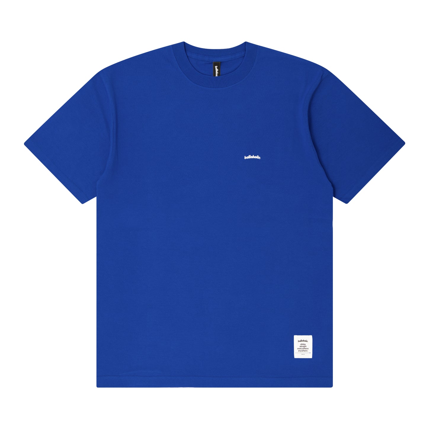 Micro Logo Tee (royal blue/white)