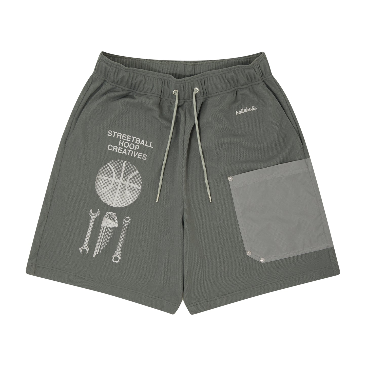 SHC Tool Pocket Shorts (charcoal gray)