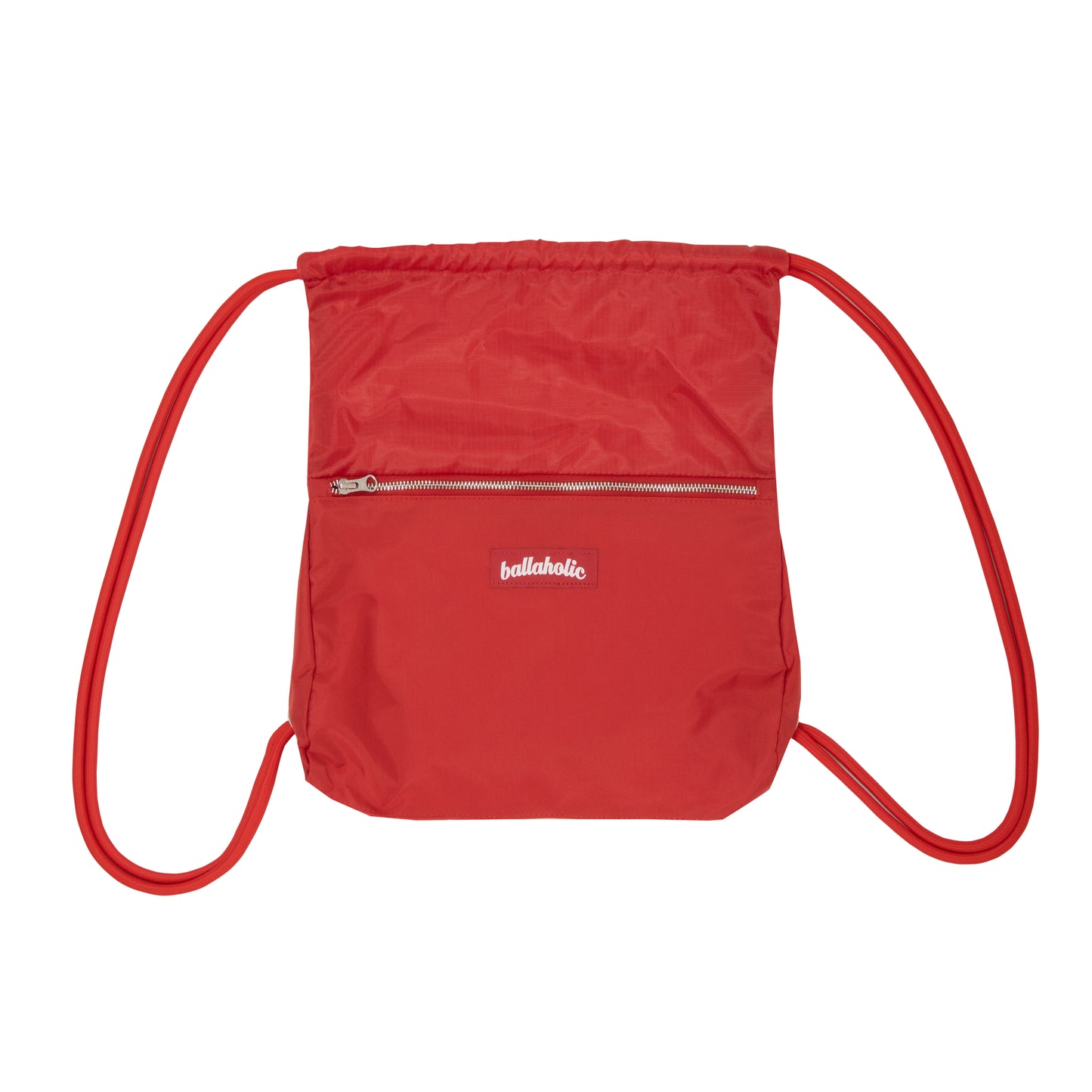 Logo Zip Pocket Gymsack (red)