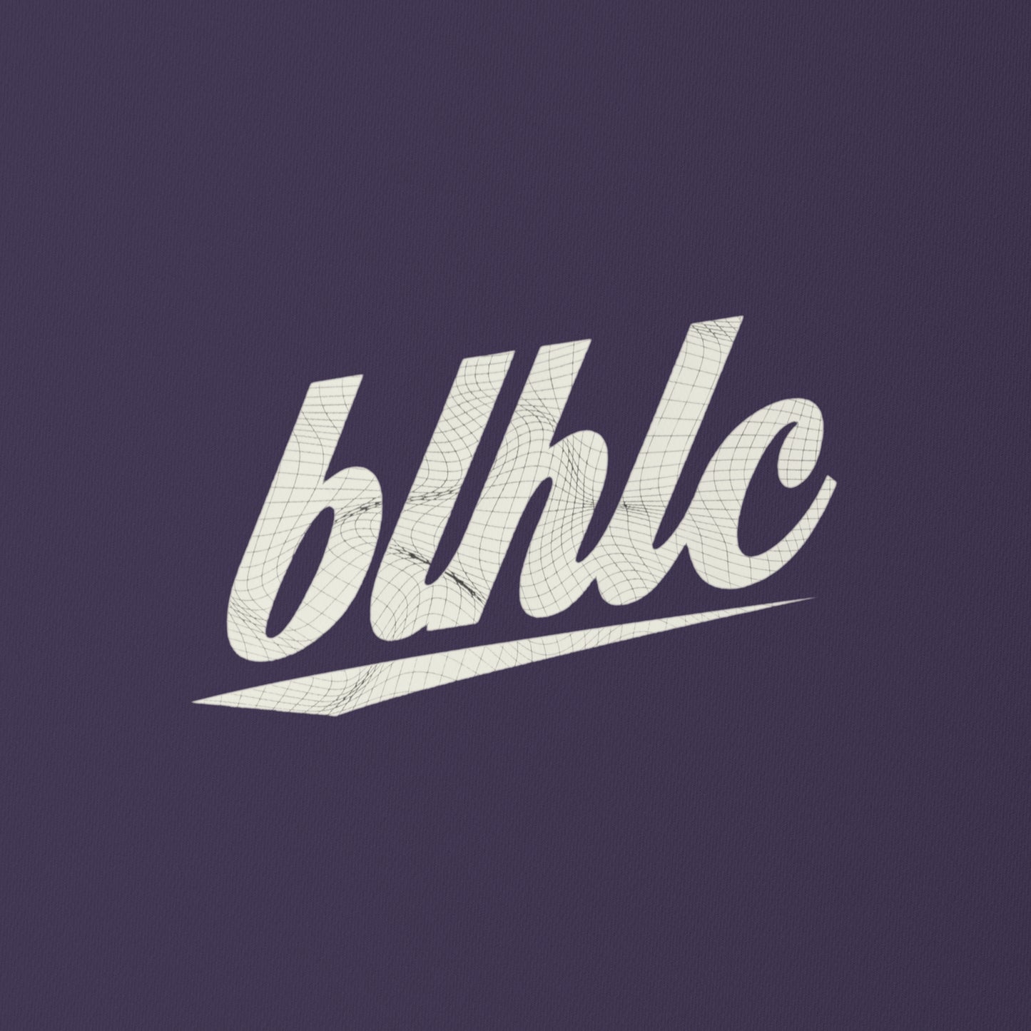 3D-Net blhlc Back Print Cool Tee (dark grape/ivory/black)