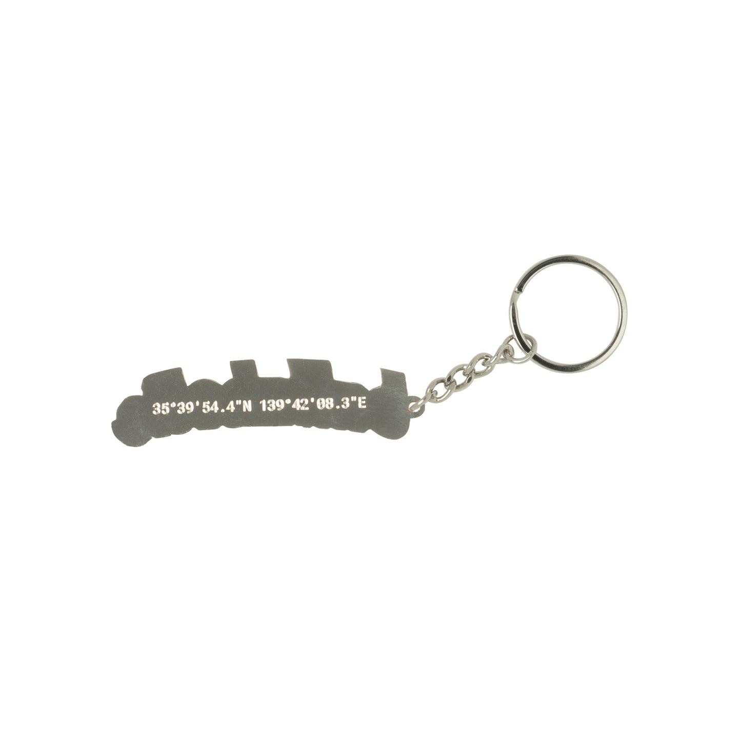 Logo Keychain (silver/black)