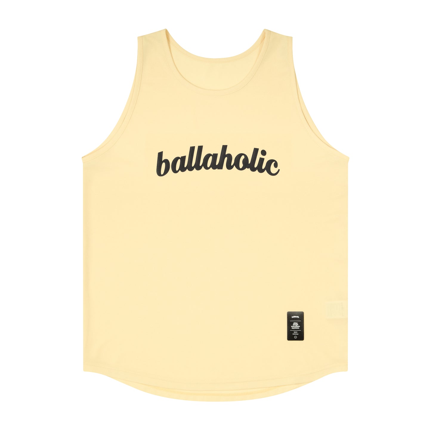 Logo Tank Top (lemon ice/black)