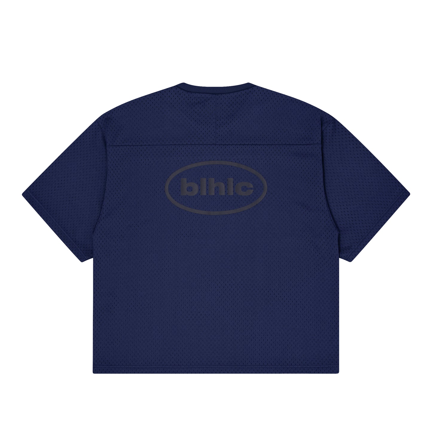 blhlc Oval Logo Mesh Tee (navy)
