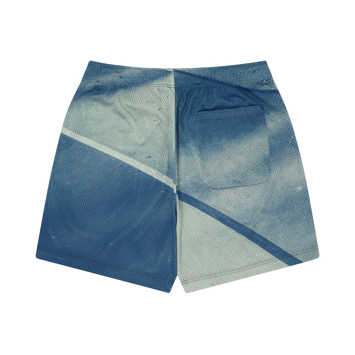 Courtline Zip Mesh Shorts (blue)