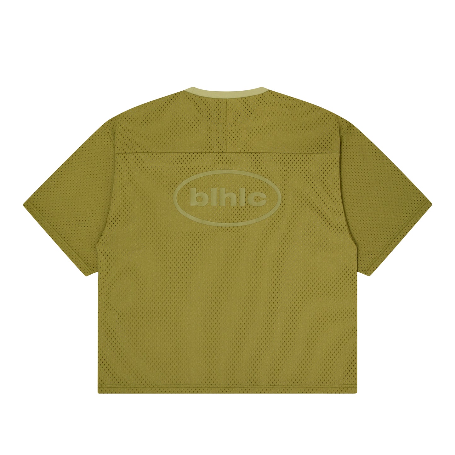 blhlc Oval Logo Mesh Tee (moss)