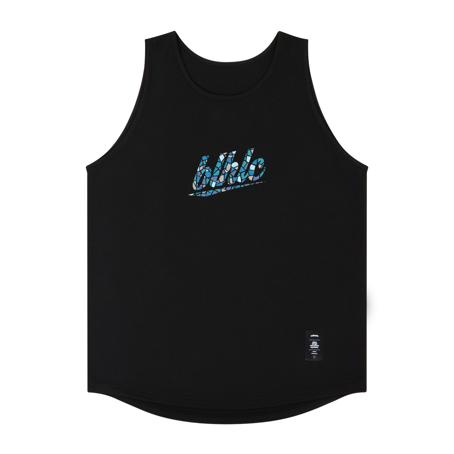 blhlc Tank Top (black/water blue mosaic)