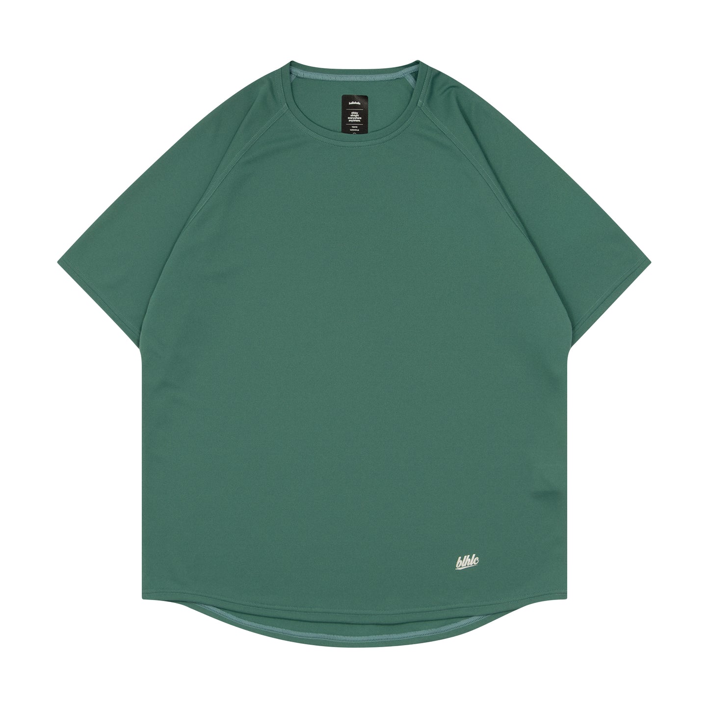 blhlc Back Print Cool Tee (antique green/reflector)