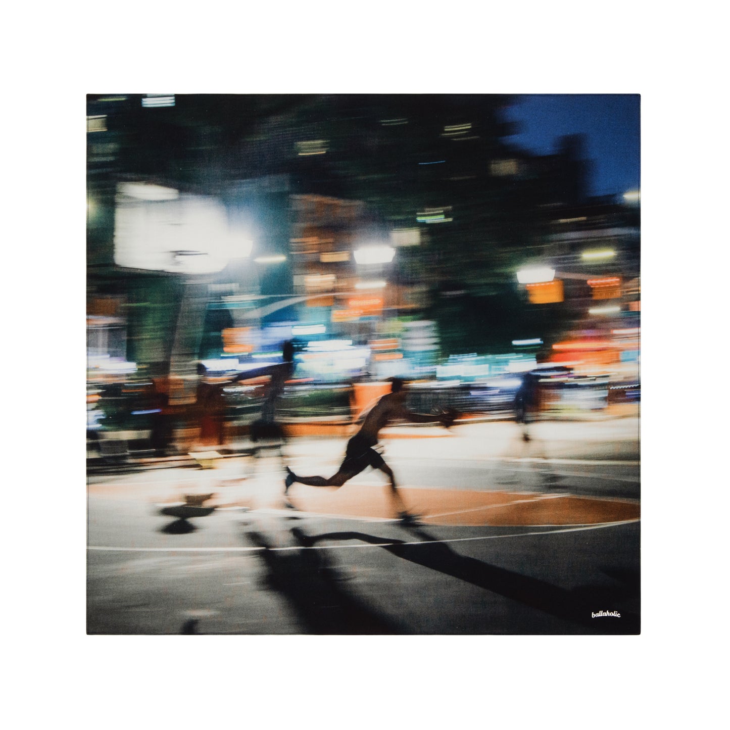 -Night Run- Photo Tee + Bandanna Set (ash)