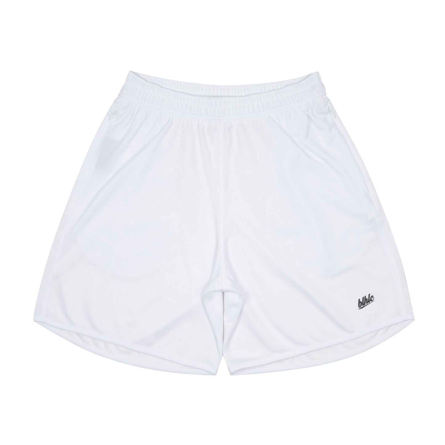 Basic Zip Shorts (white/black)