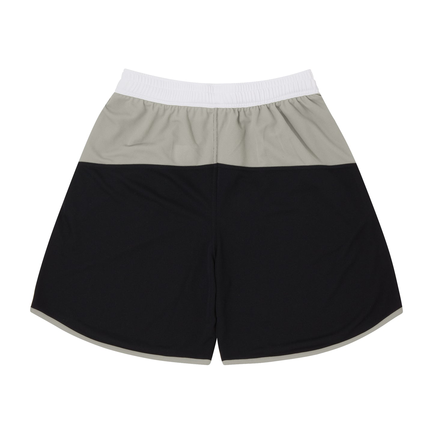 Color Blocked Zip Shorts (night sky/gray/white)