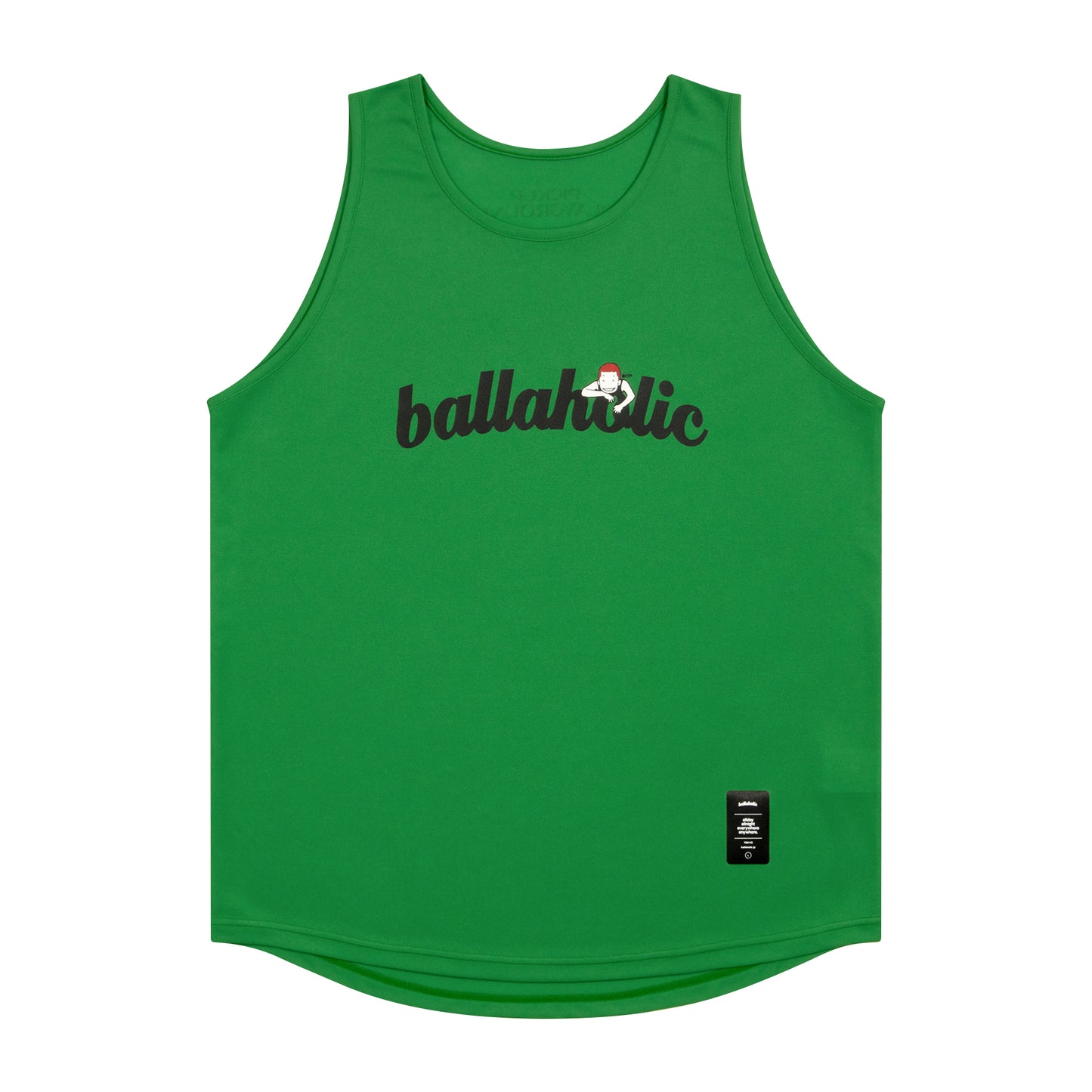 Logo Tank Top -PICK UP PLAYGROUND- (green)