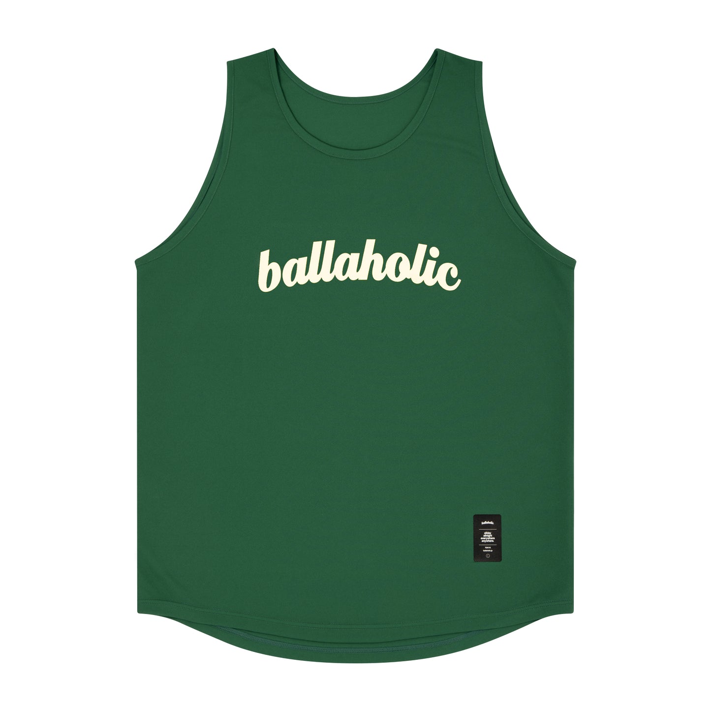 Logo Tank Top (forest green/off white)