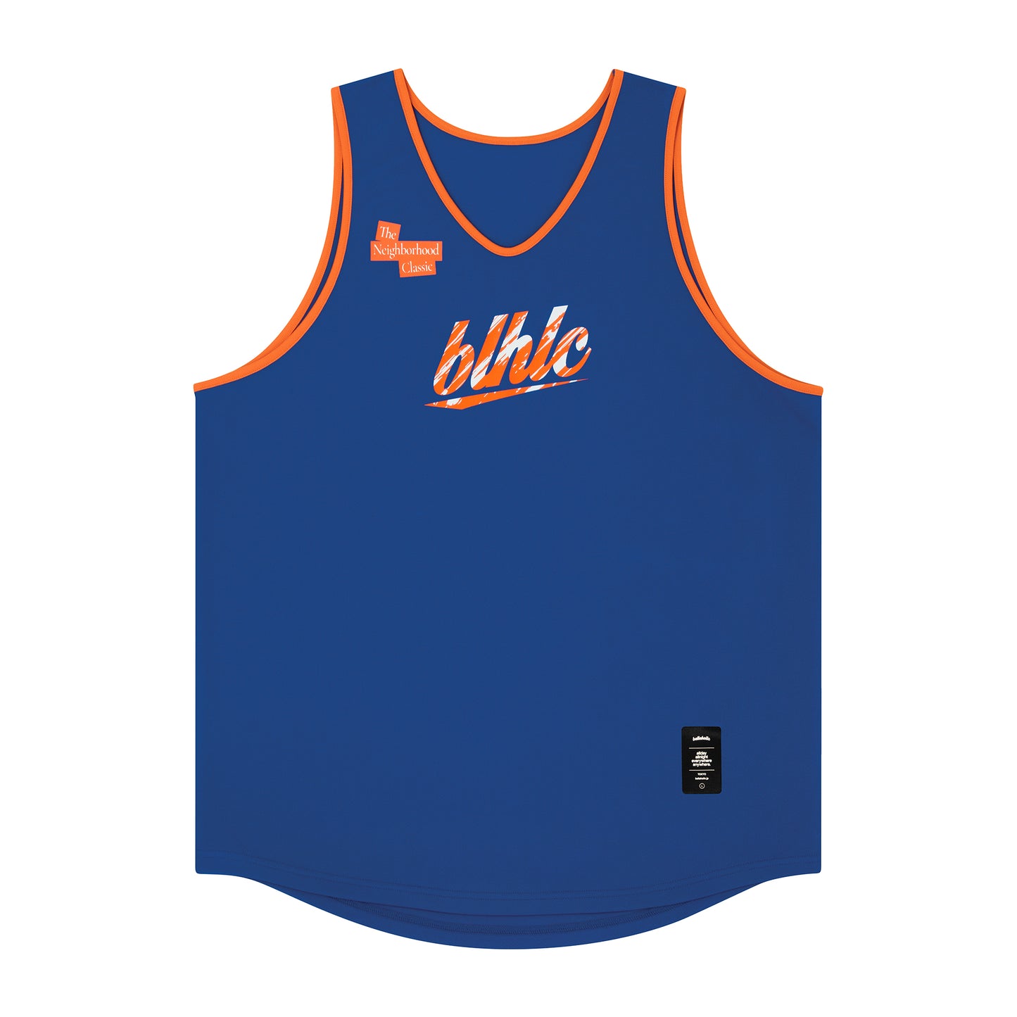 The Neighborhood Classic Tank Top (blue/orange)