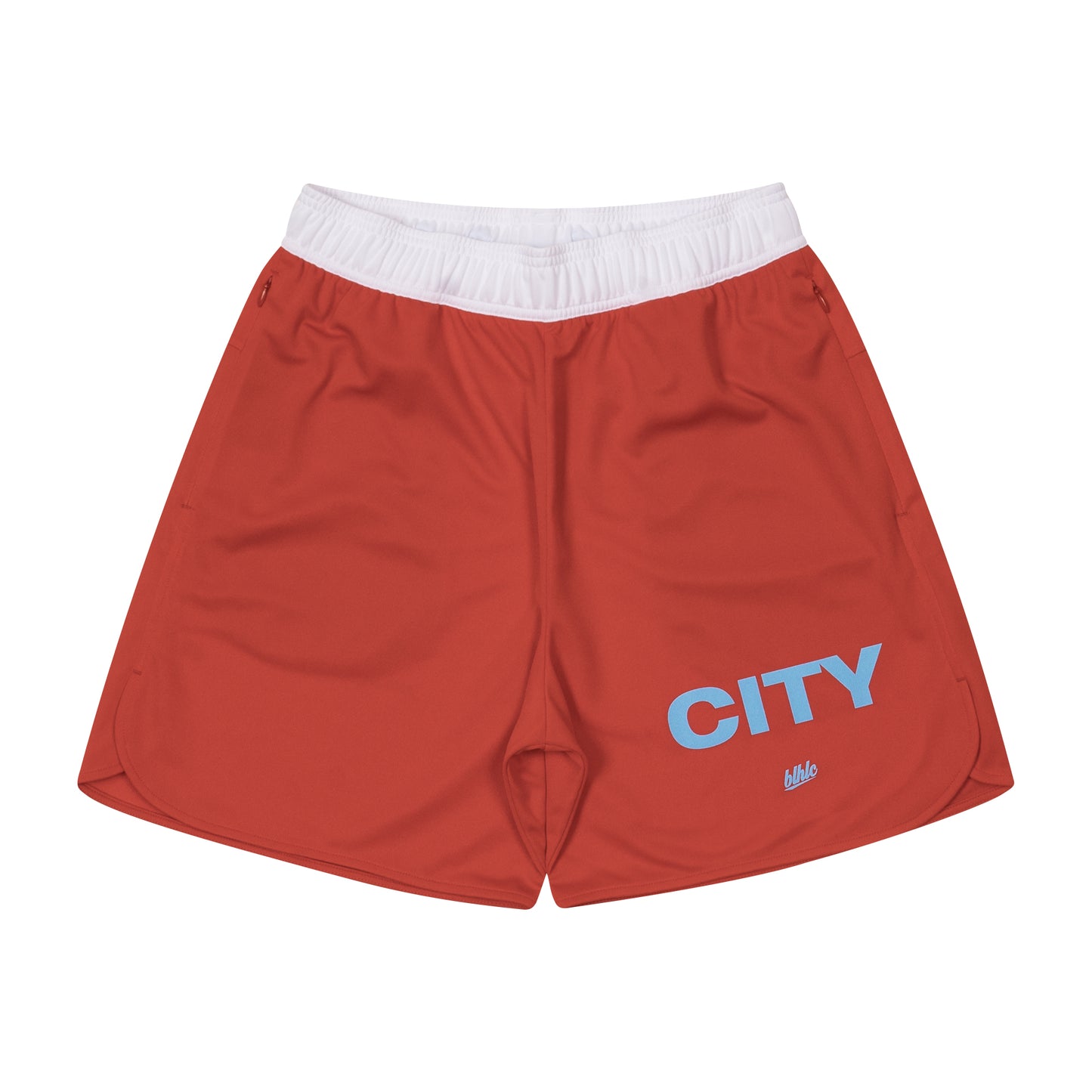 MY CITY Zip Shorts (red)