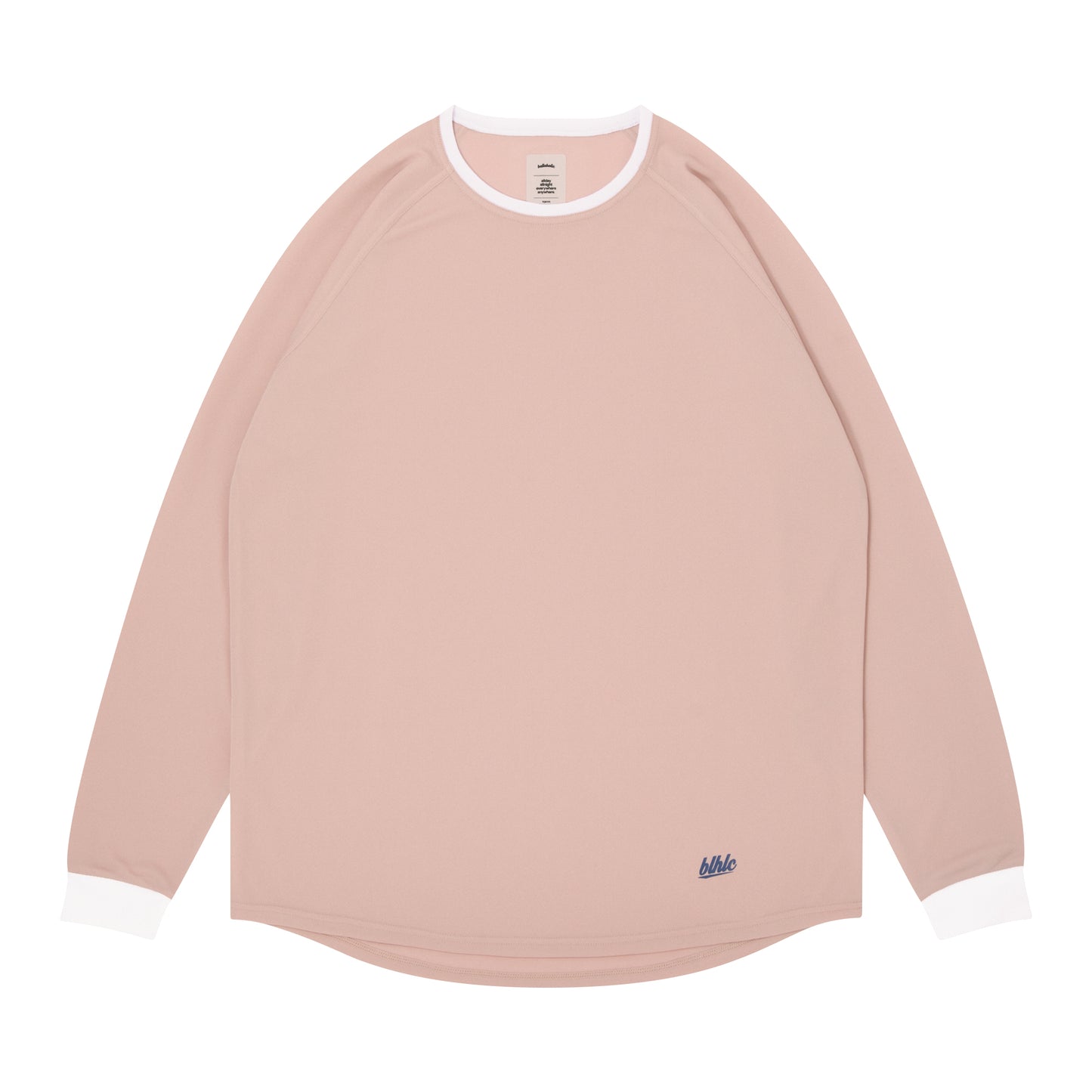 blhlc Cool Long Tee (sepia rose/white)