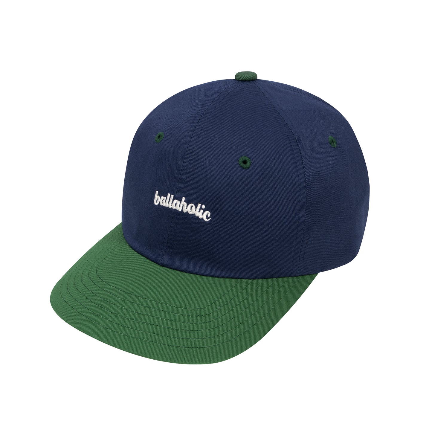 Logo 6P Cap (navy blue/green)