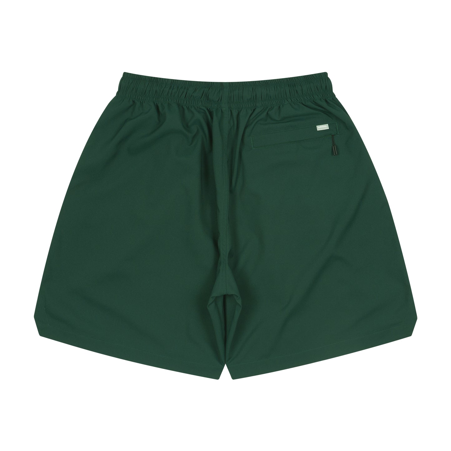 Logo Anywhere Zip Shorts (dark green)