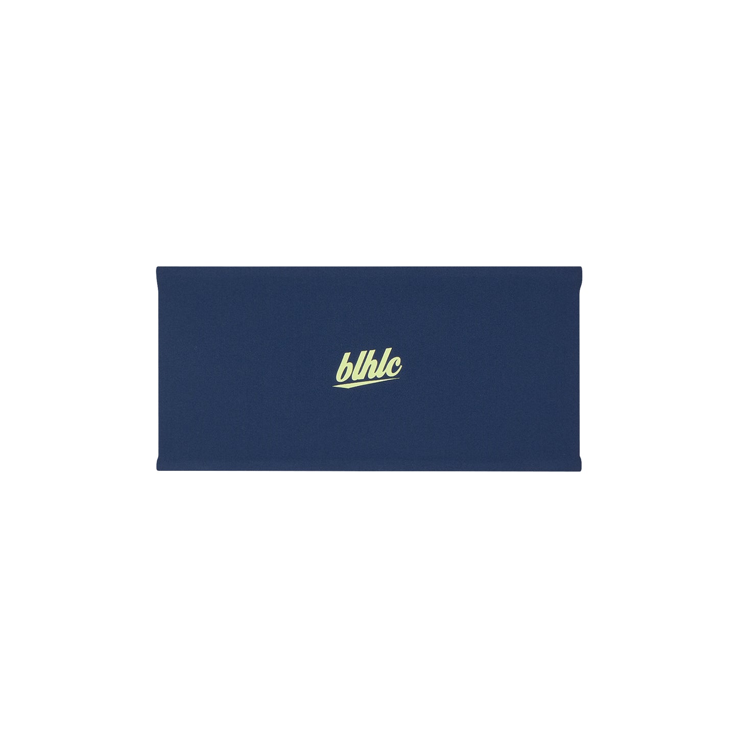 Wide Reversible Headband (lily green/navy)