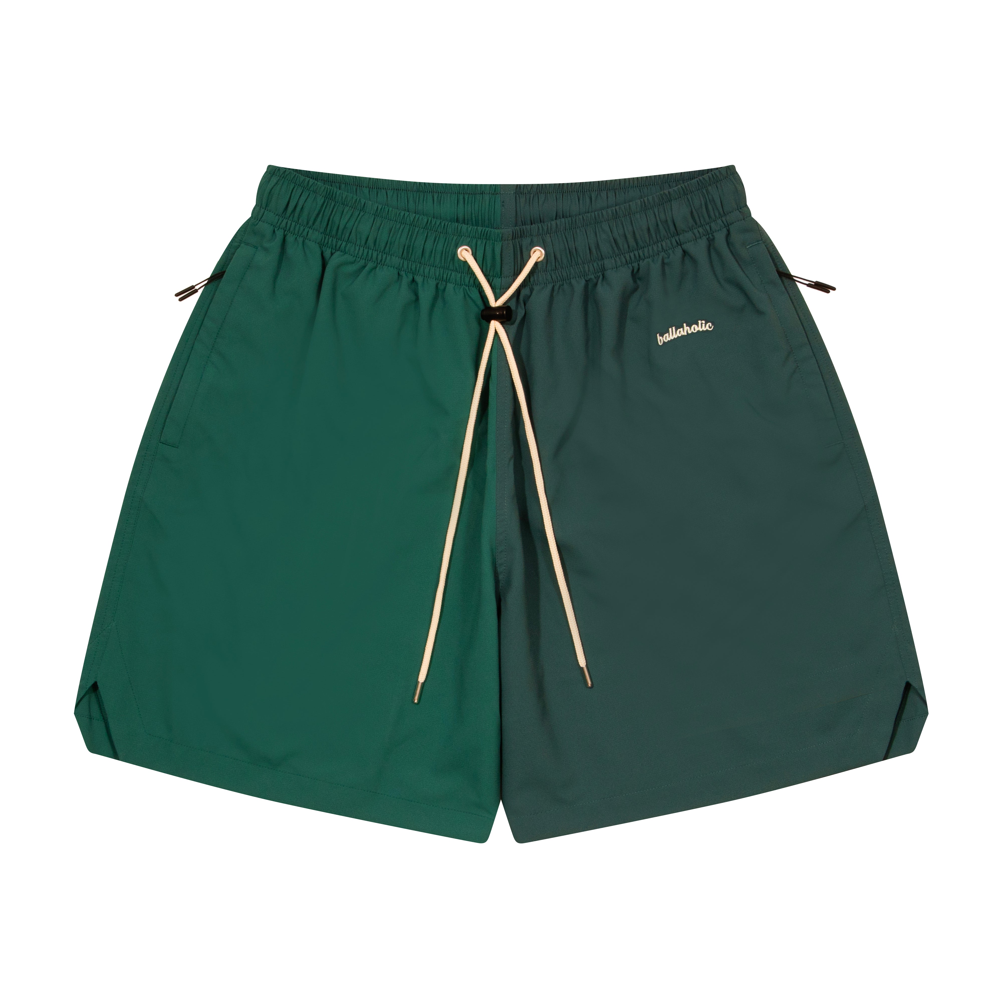 Logo Anywhere Zip Shorts (mixed teal) – ballaholicオンラインショップ