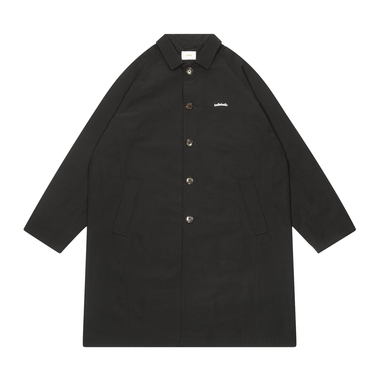 Logo Soutien Collar Coat (black)