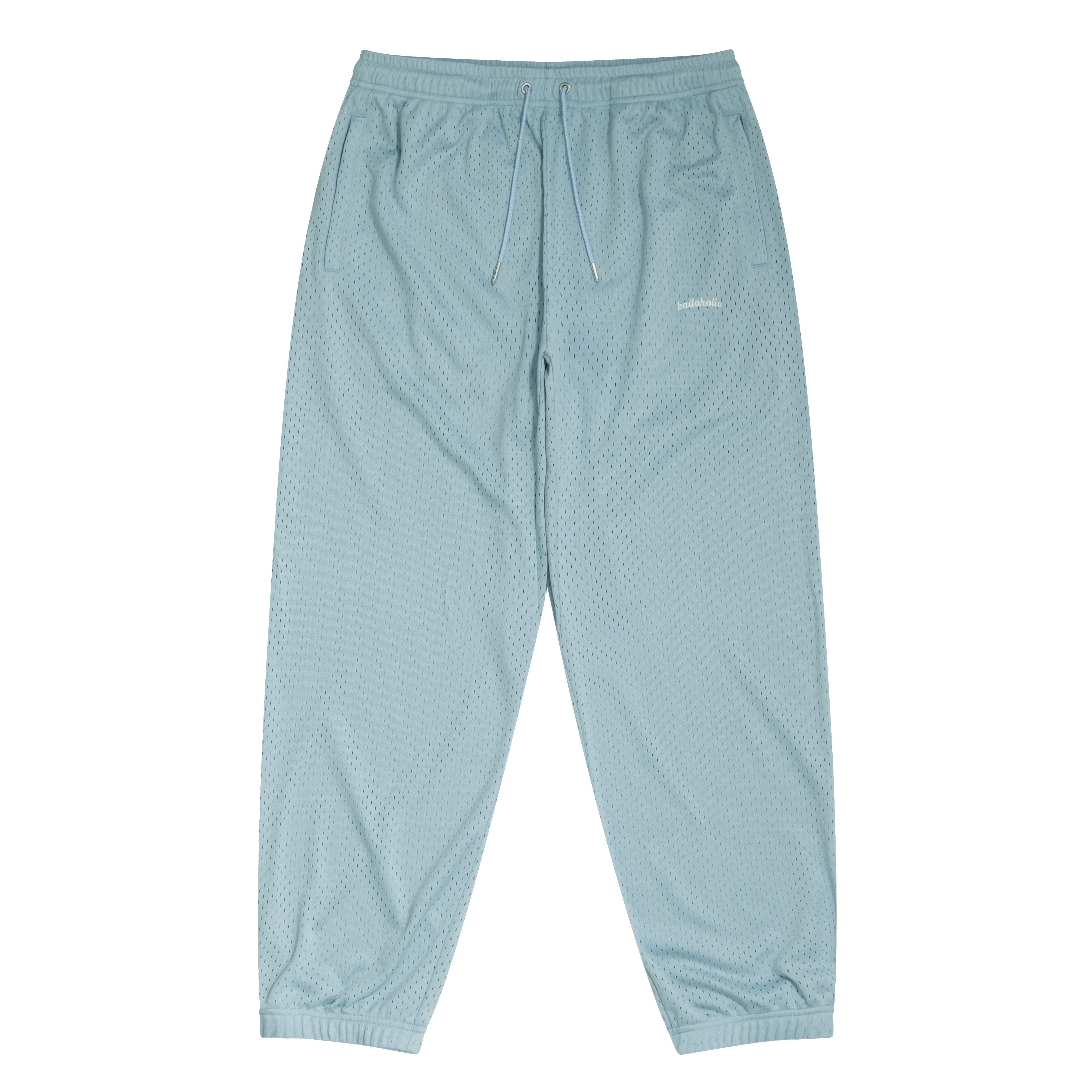 Logo Mesh Long Pants (light blue) – ballaholicオンラインショップ