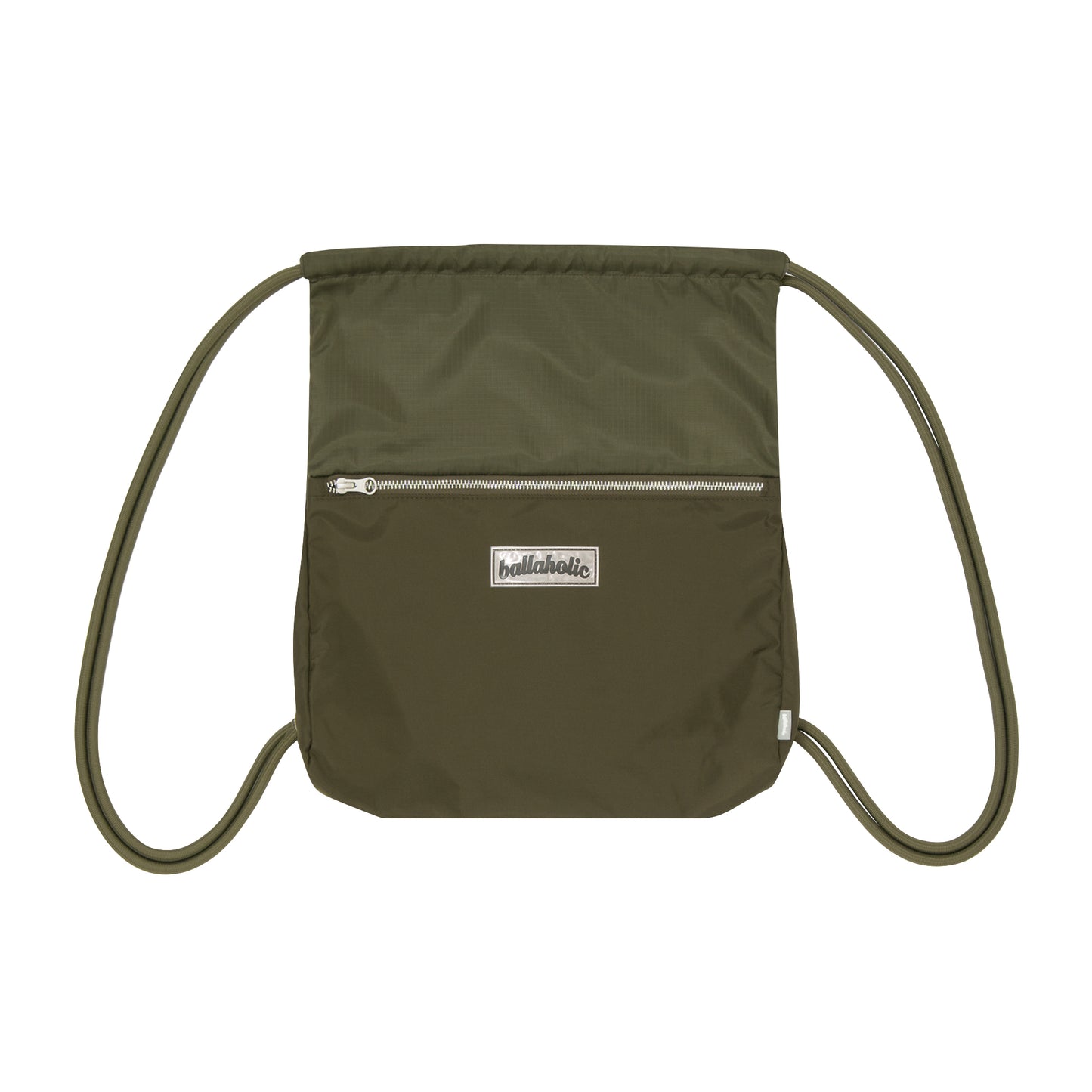 Logo Zip Pocket Gymsack (olive)
