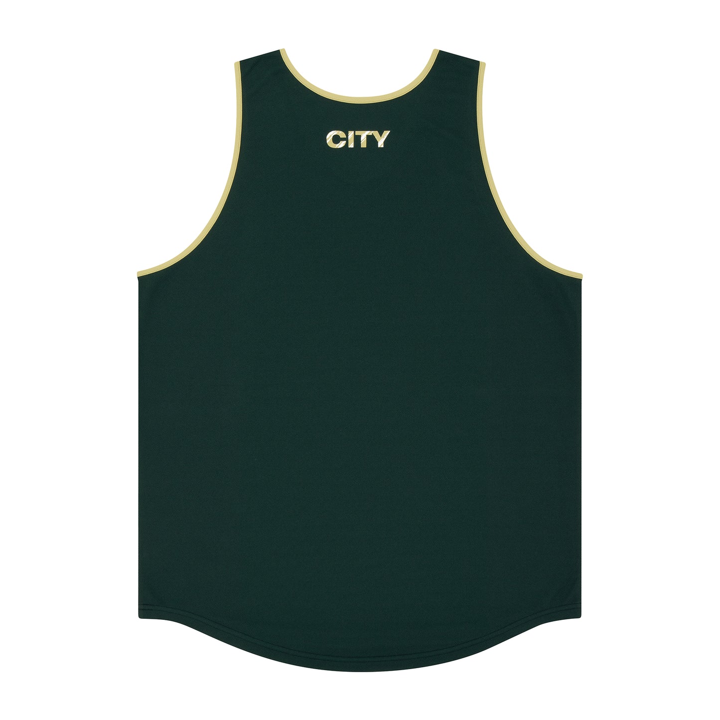 The Neighborhood Classic Tank Top (dark green/beige)