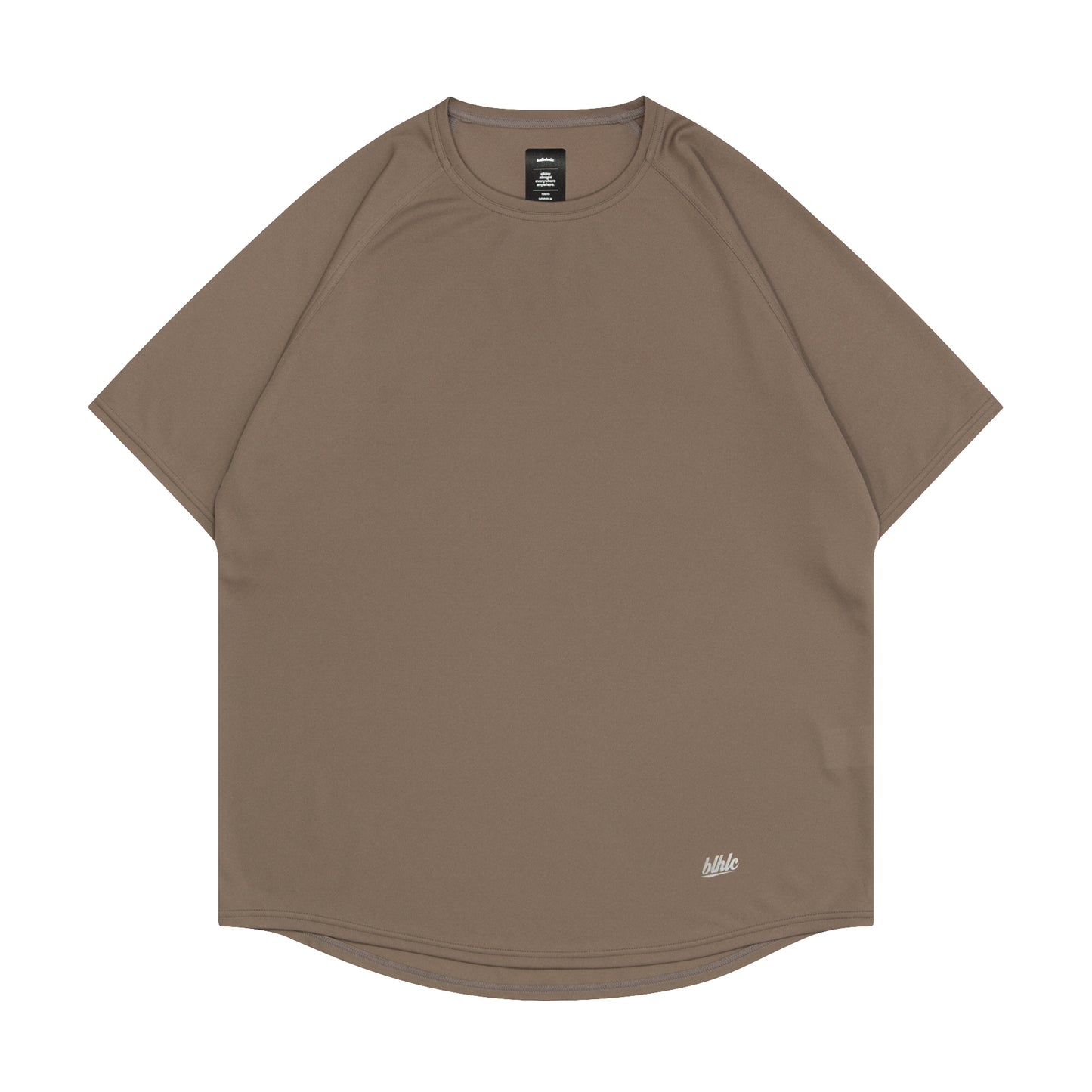 blhlc Back Print Cool Tee (taupe gray/reflector)