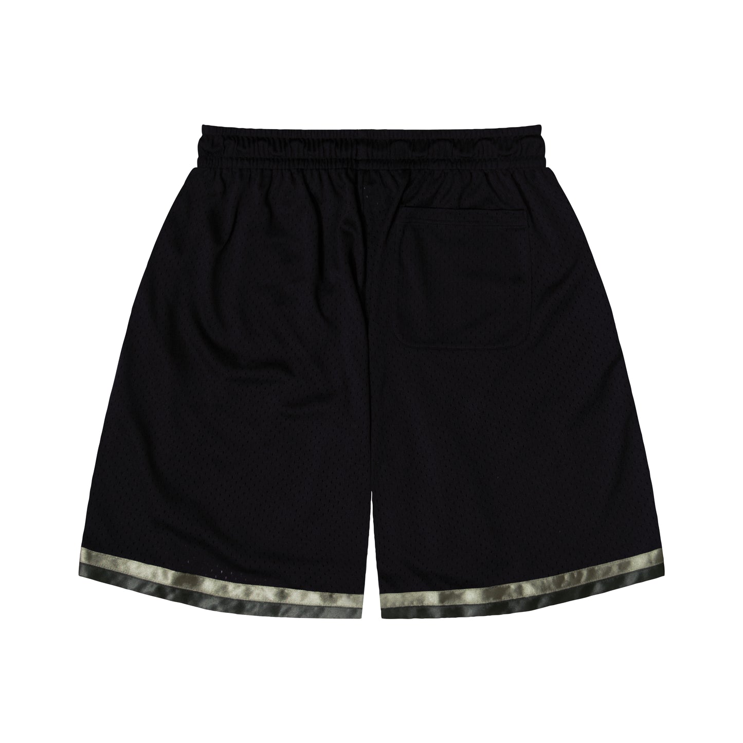 Tape Mesh Zip Shorts (black)