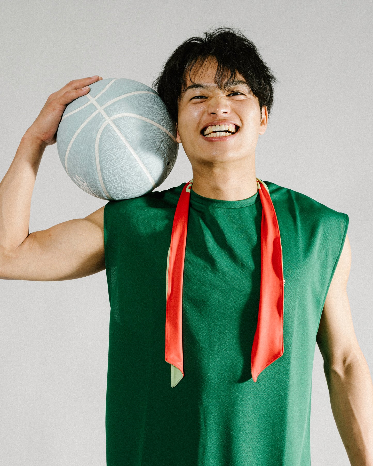 blhlc No Sleeve Tops (forest green/off white)