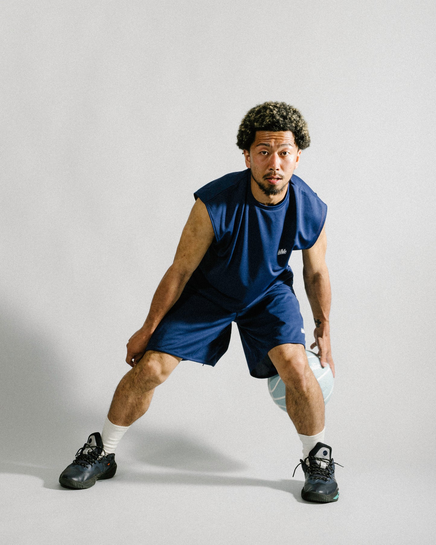 blhlc No Sleeve Tops (navy/white)