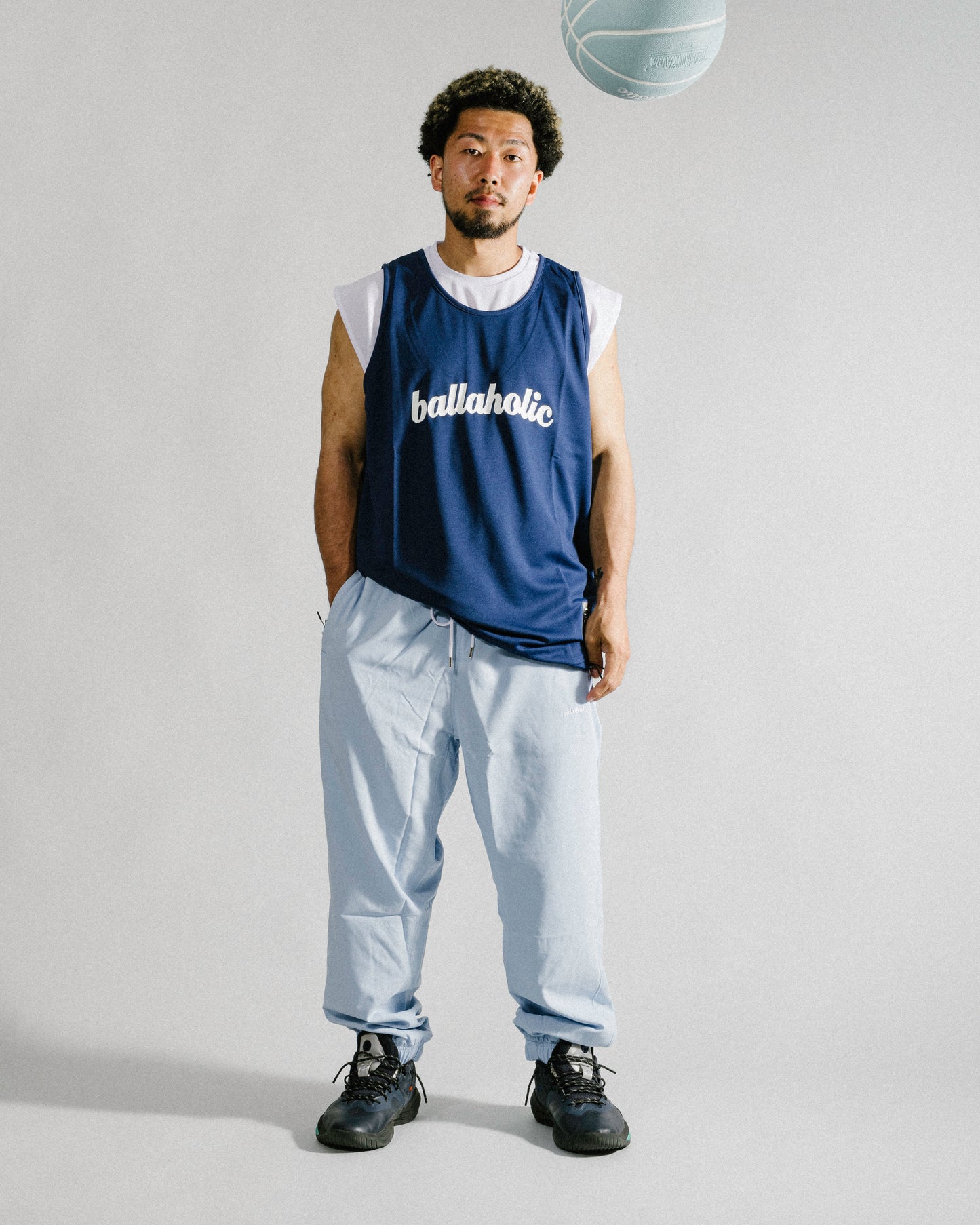 Logo Tank Top (navy/white)