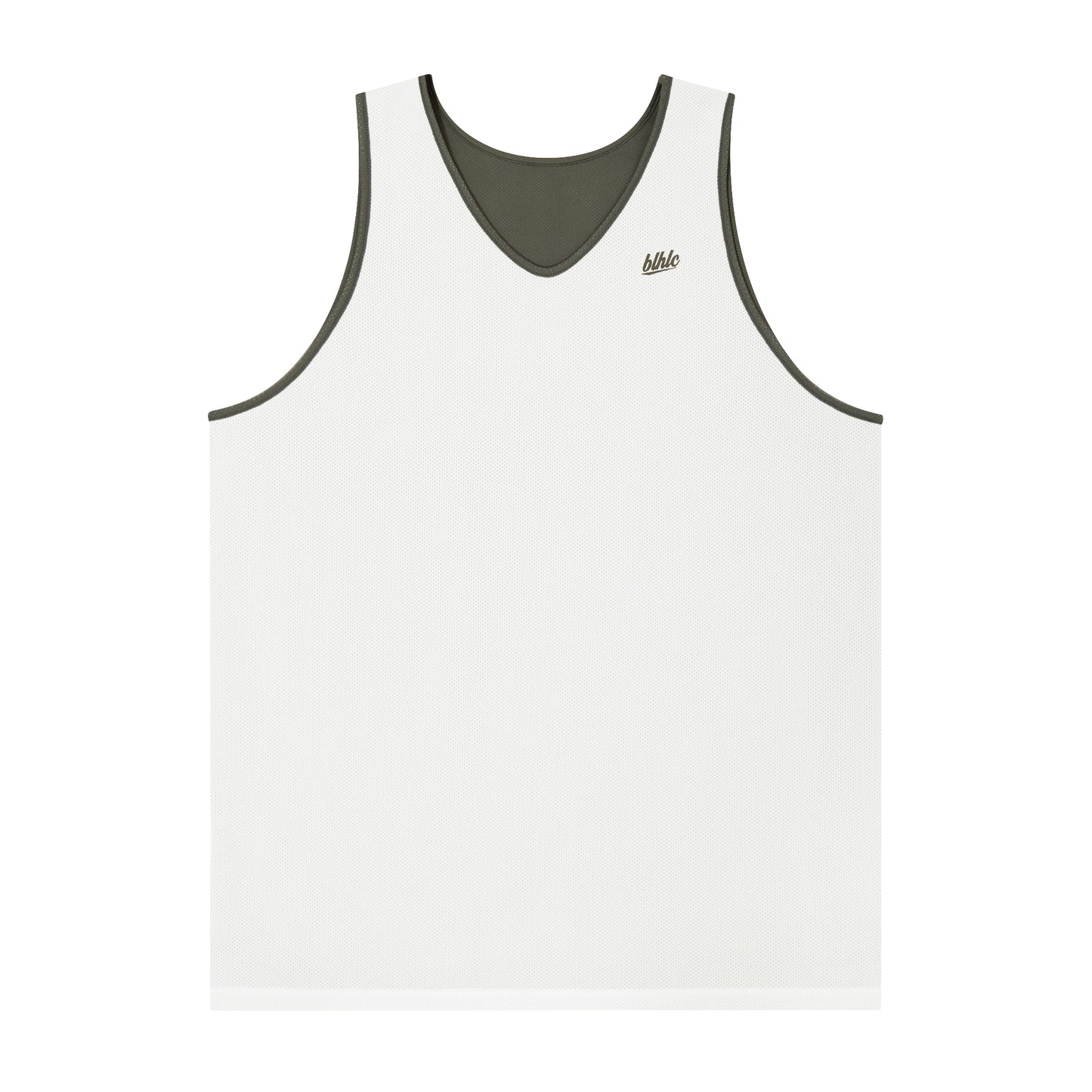 Basic Reversible Jersey (charcoal gray/white)